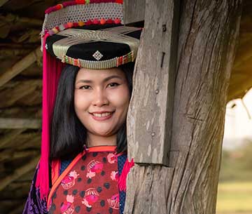 Lisu Hill Tribe girl